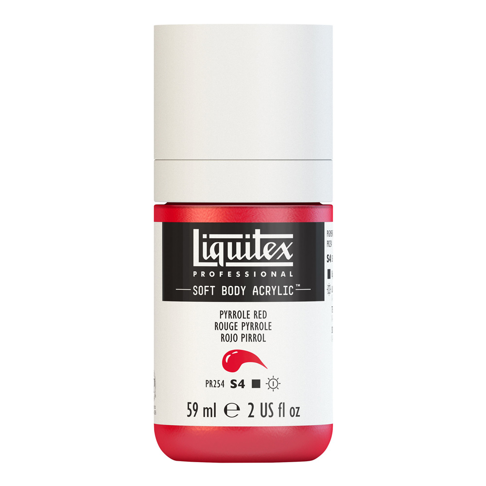 Liqtx Soft Acryl 2 oz Pyrrole Red