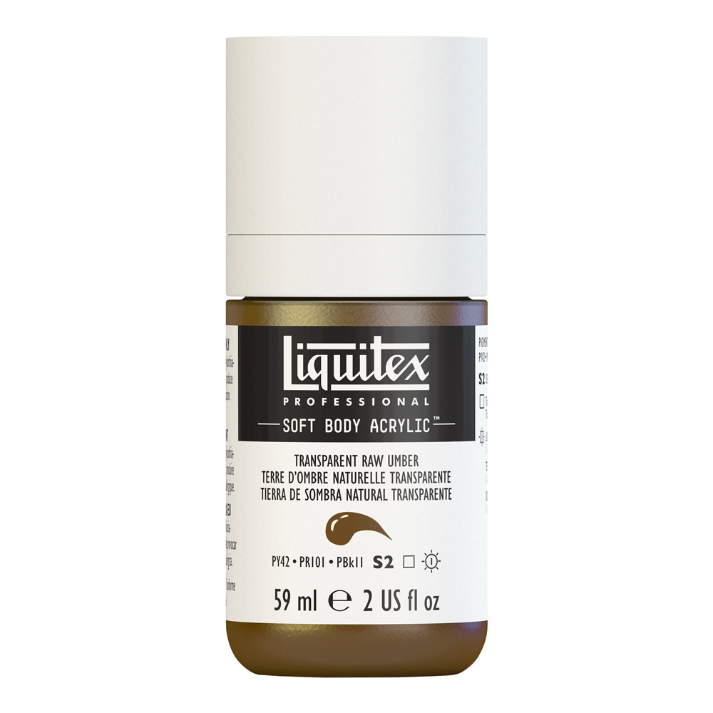 Liqtx Soft Acryl 2 oz Trans Raw Umber