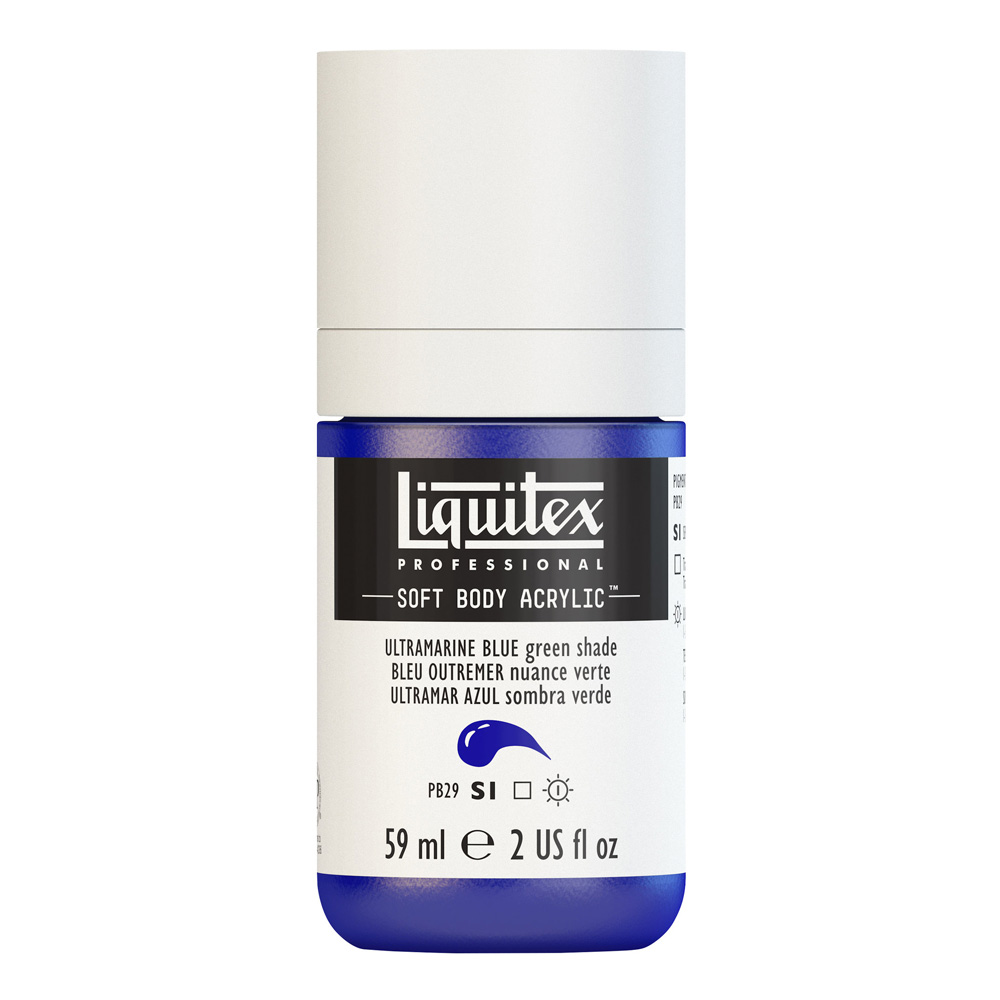 Liqtx Soft Acryl 2 oz Ultra Blue Grn