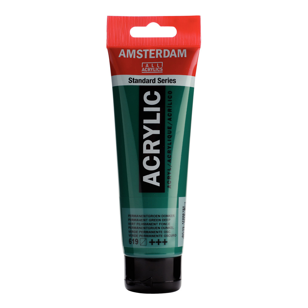 Amsterdam Acrylic 120 ml Permanent Green Dp