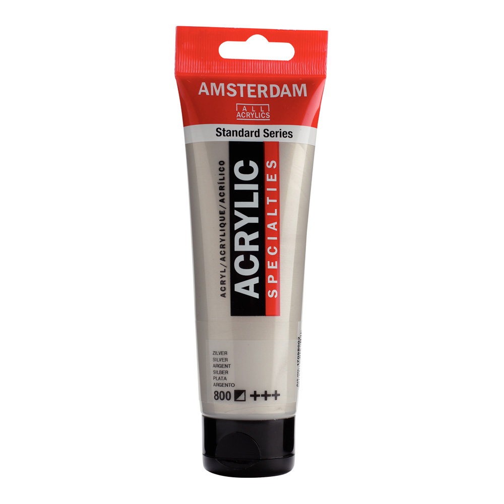 Amsterdam Acrylic 120 ml Silver