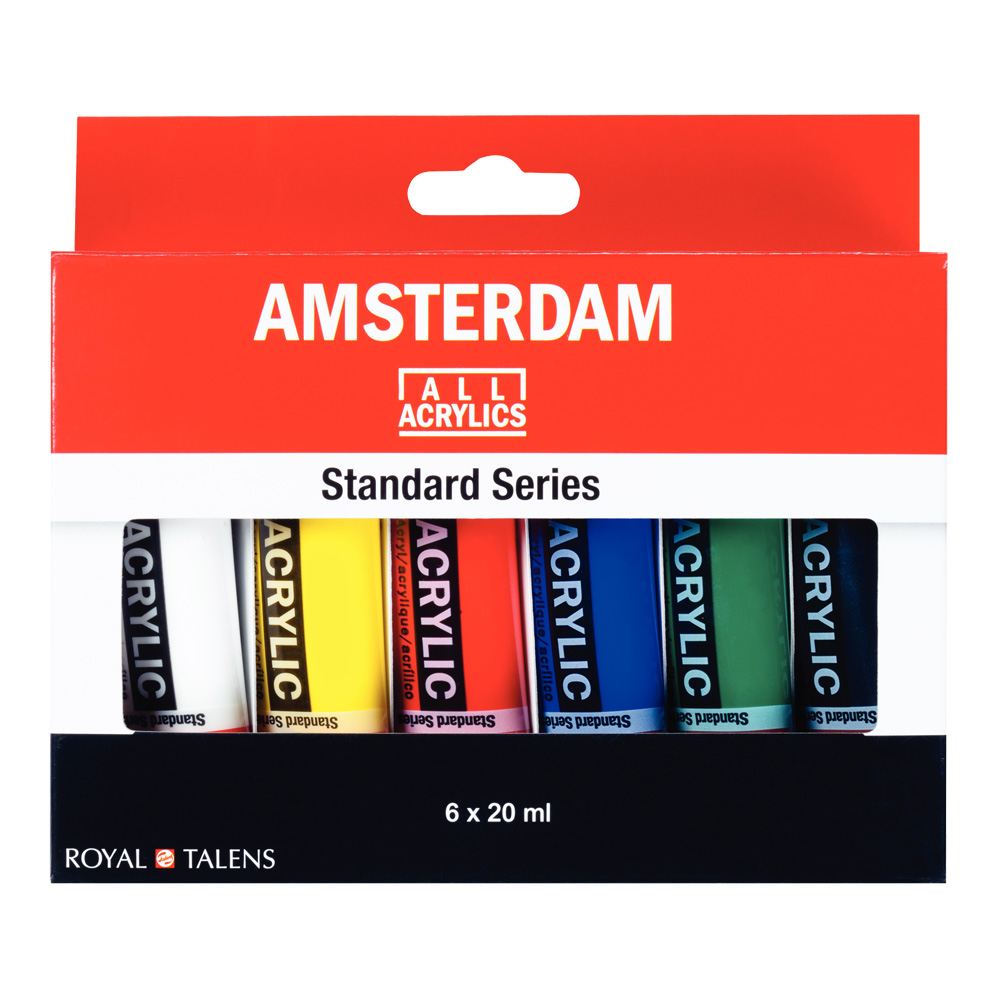 Amsterdam Acrylic 20 ml Set/6 Standard