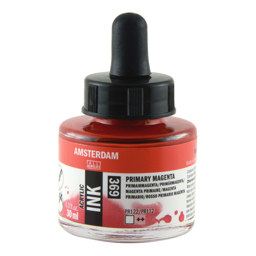 Amsterdam Acrylic Ink 30 ml Primary Magenta