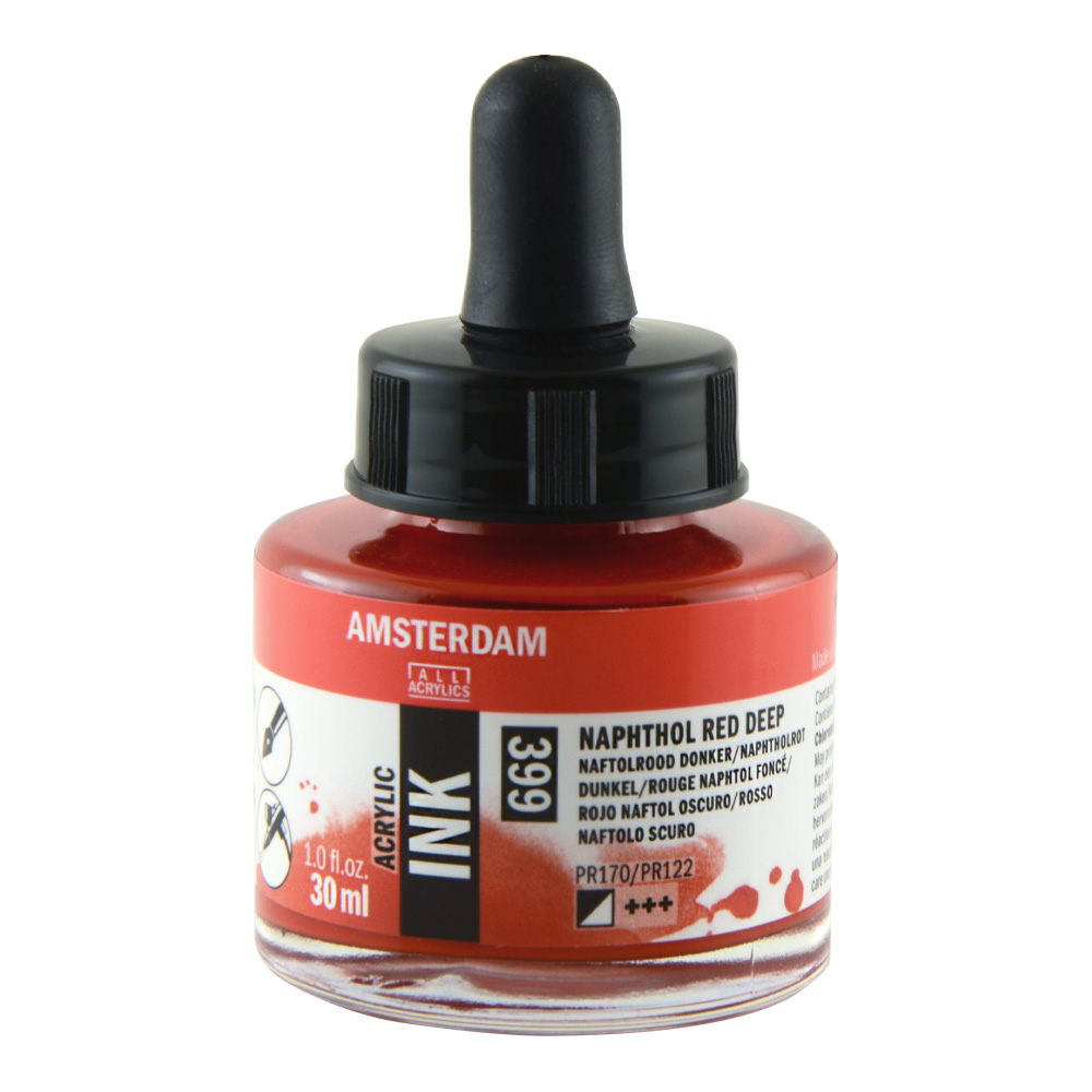 Amsterdam Acrylic Ink 30 ml Napthol Red Deep