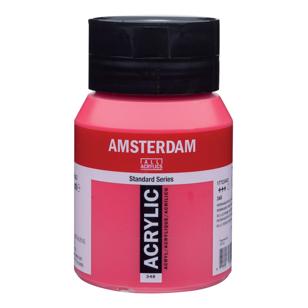Amsterdam Acrylic 500 ml Permanent Red Purple