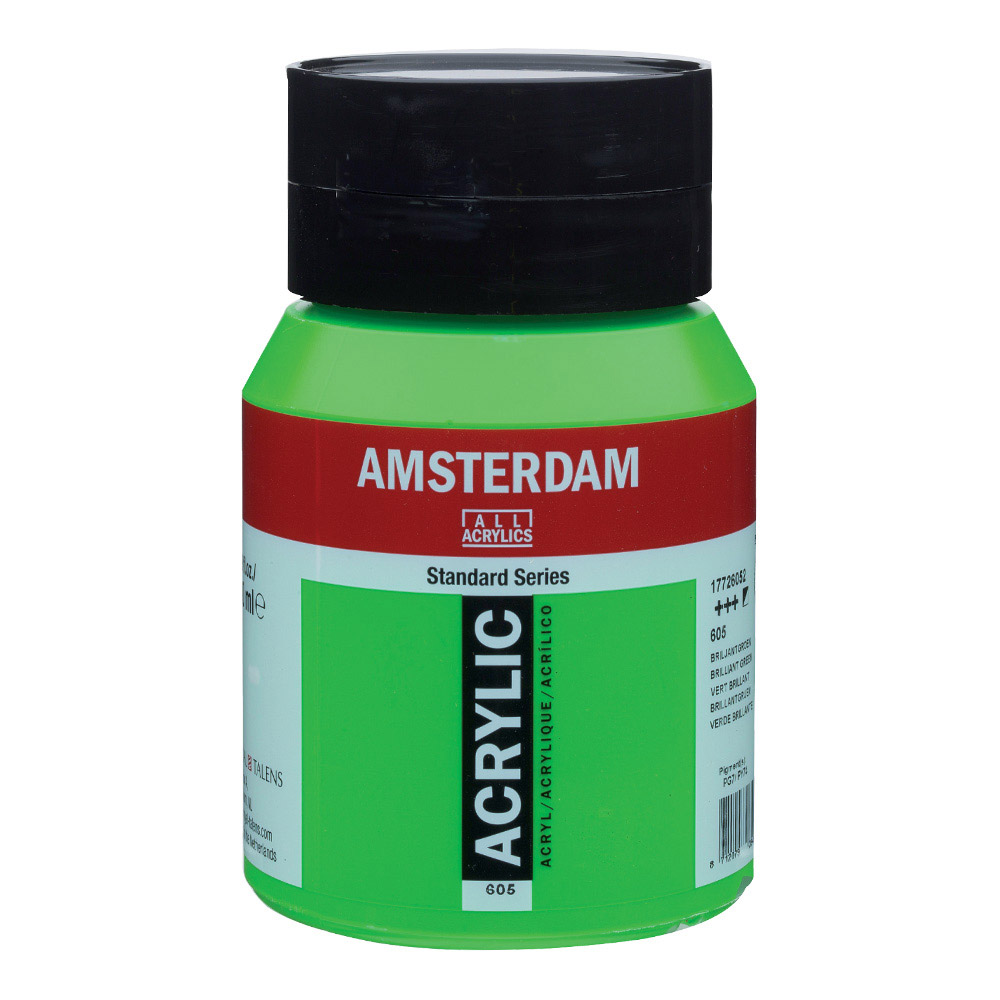 Amsterdam Acrylic 500 ml Brilliant Green