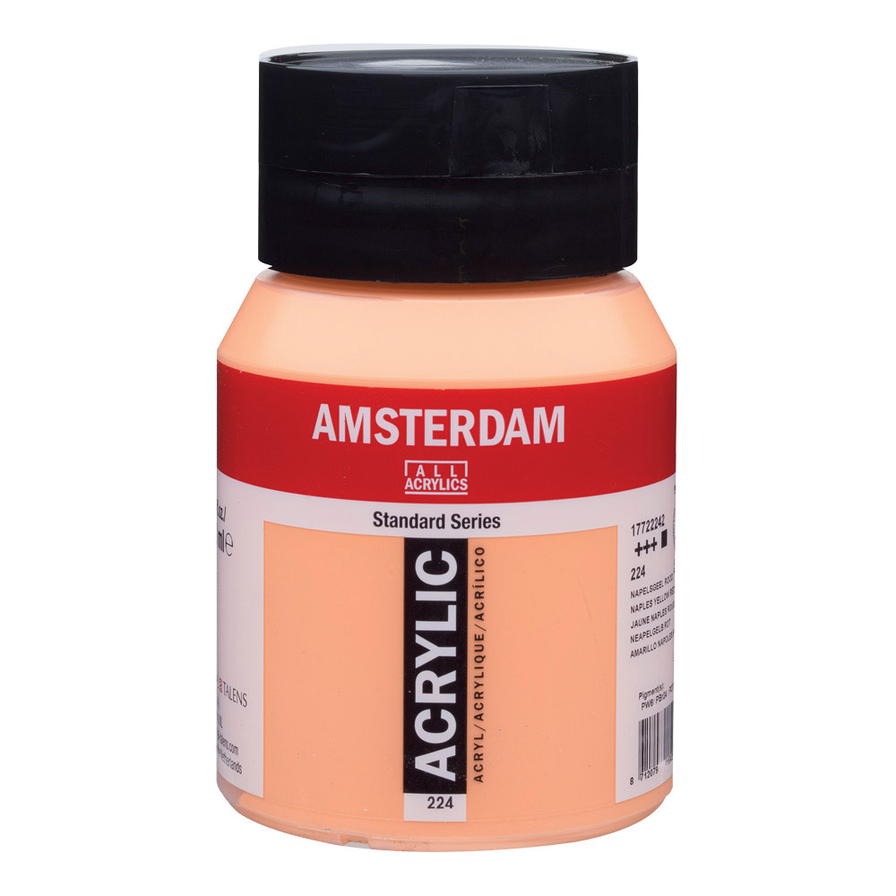 Amsterdam Acrylic 500 ml Naples Yellow Red