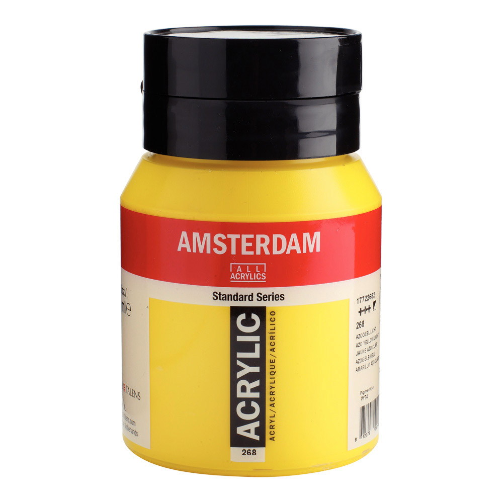 Amsterdam Acrylic 500 ml Azo Yellow Lt