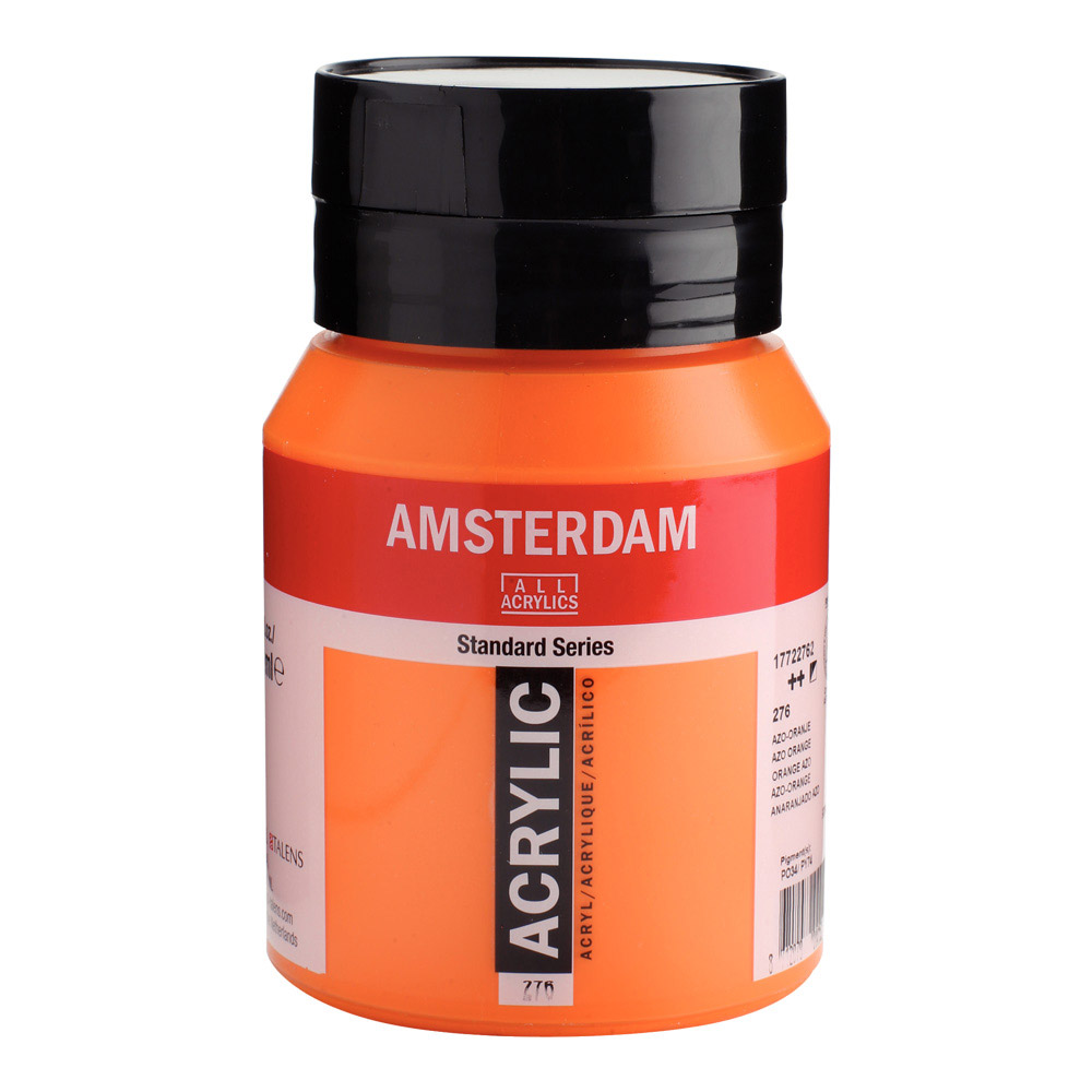 Amsterdam Acrylic 500 ml Azo Orange