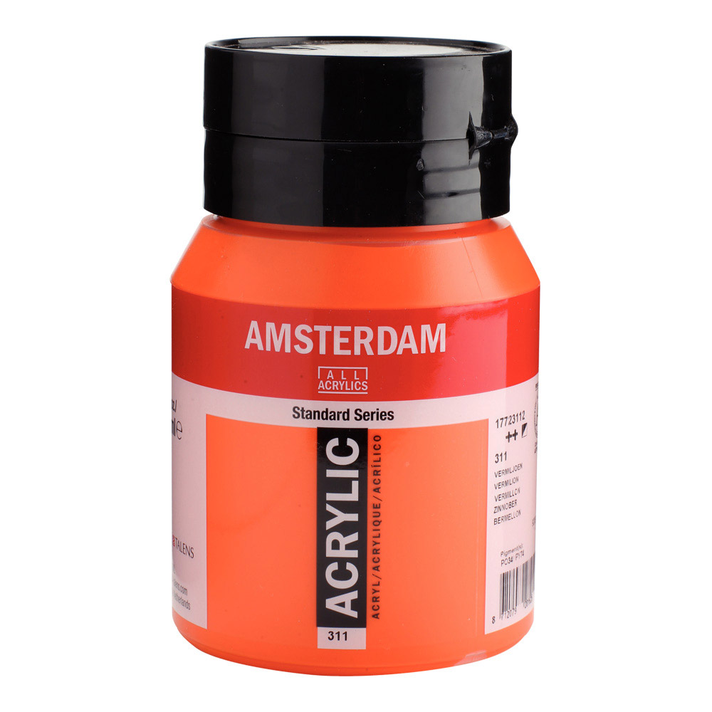 Amsterdam Acrylic 500 ml Vermilion