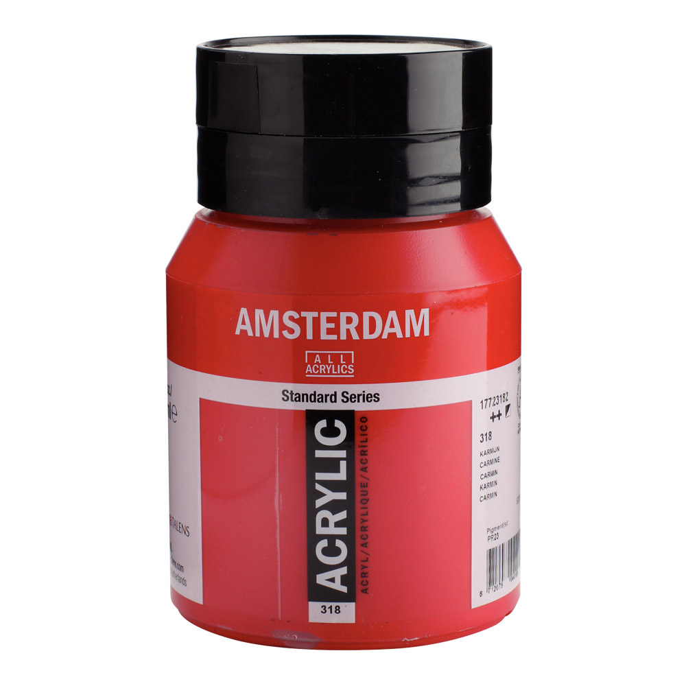 Amsterdam Acrylic 500 ml Carmine