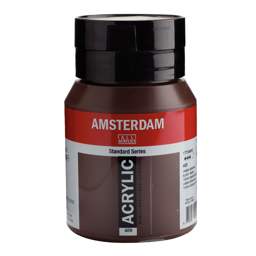 Amsterdam Acrylic 500 ml Burnt Umber