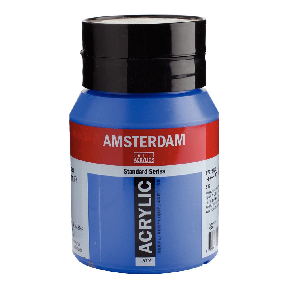 Amsterdam Acrylic 500 ml Cobalt Blue Ultra