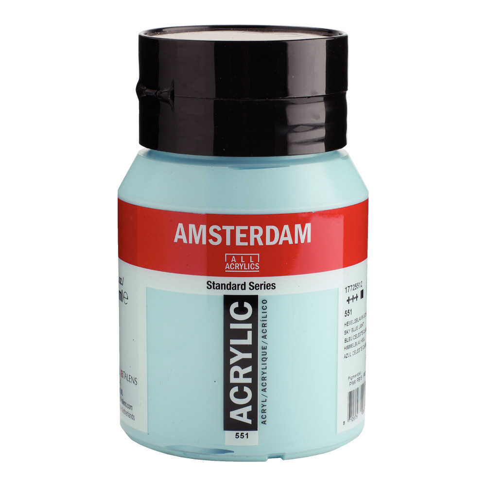Amsterdam Acrylic 500 ml Sky Blue Light