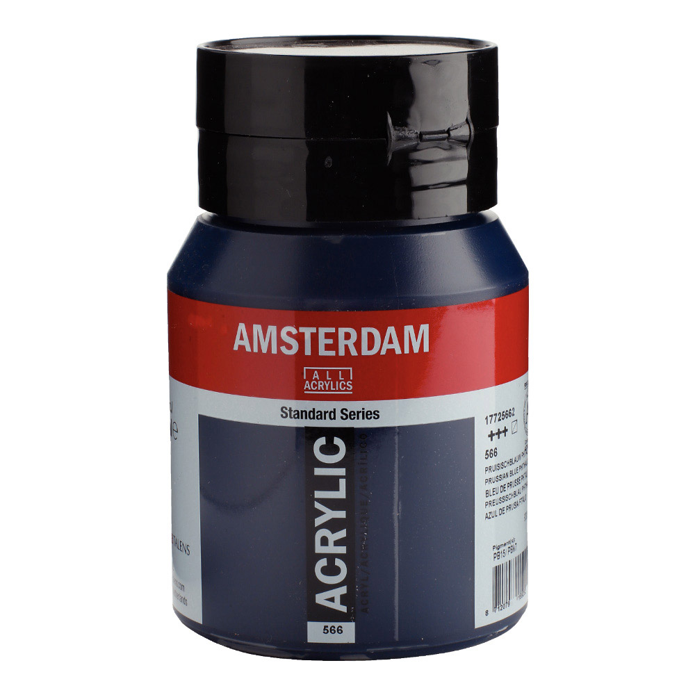 Amsterdam Acrylic 500 ml Pruss Blue Phthalo