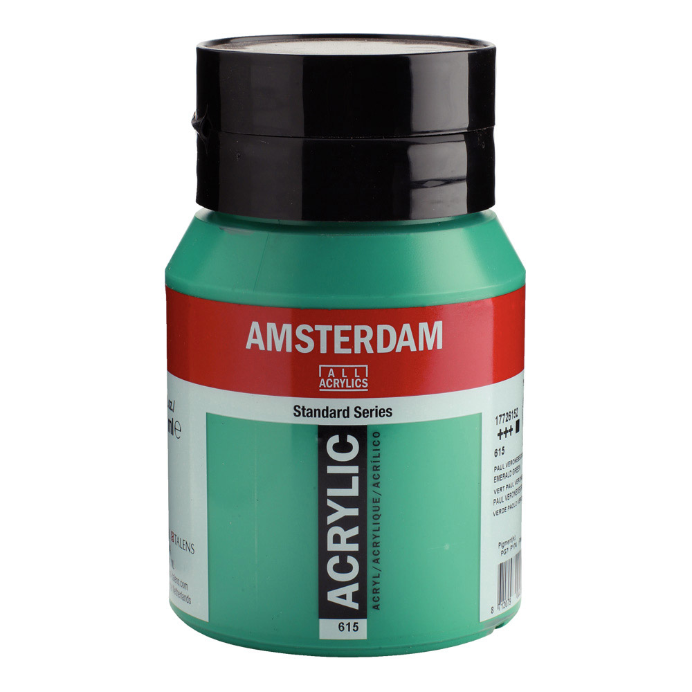 Amsterdam Acrylic 500 ml Emerald Green