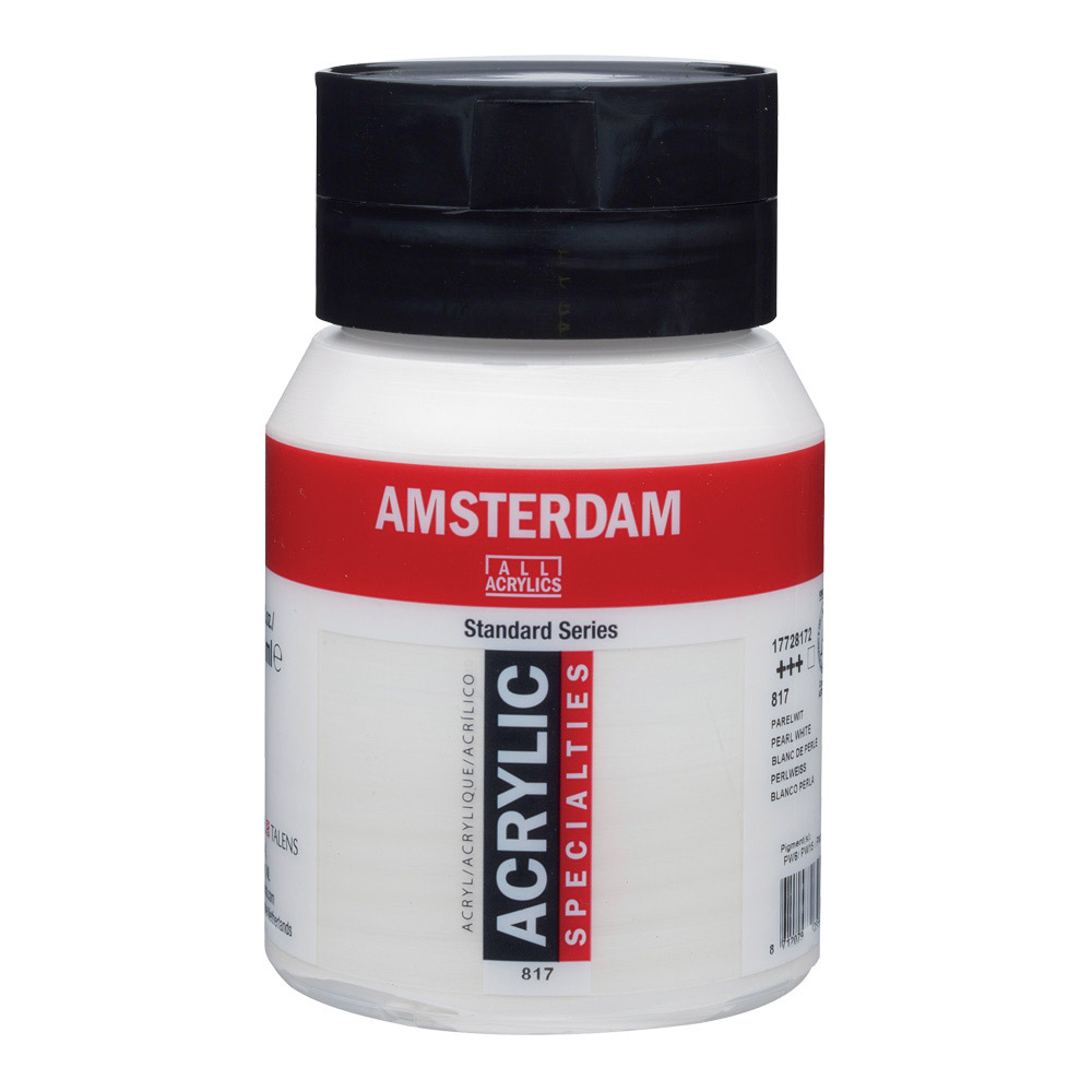 Amsterdam Acrylic 500 ml Pearl White
