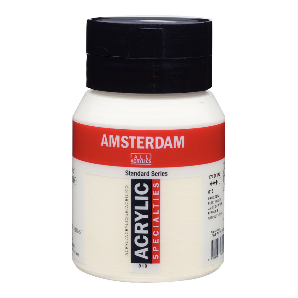 Amsterdam Acrylic 500 ml Pearl Yellow