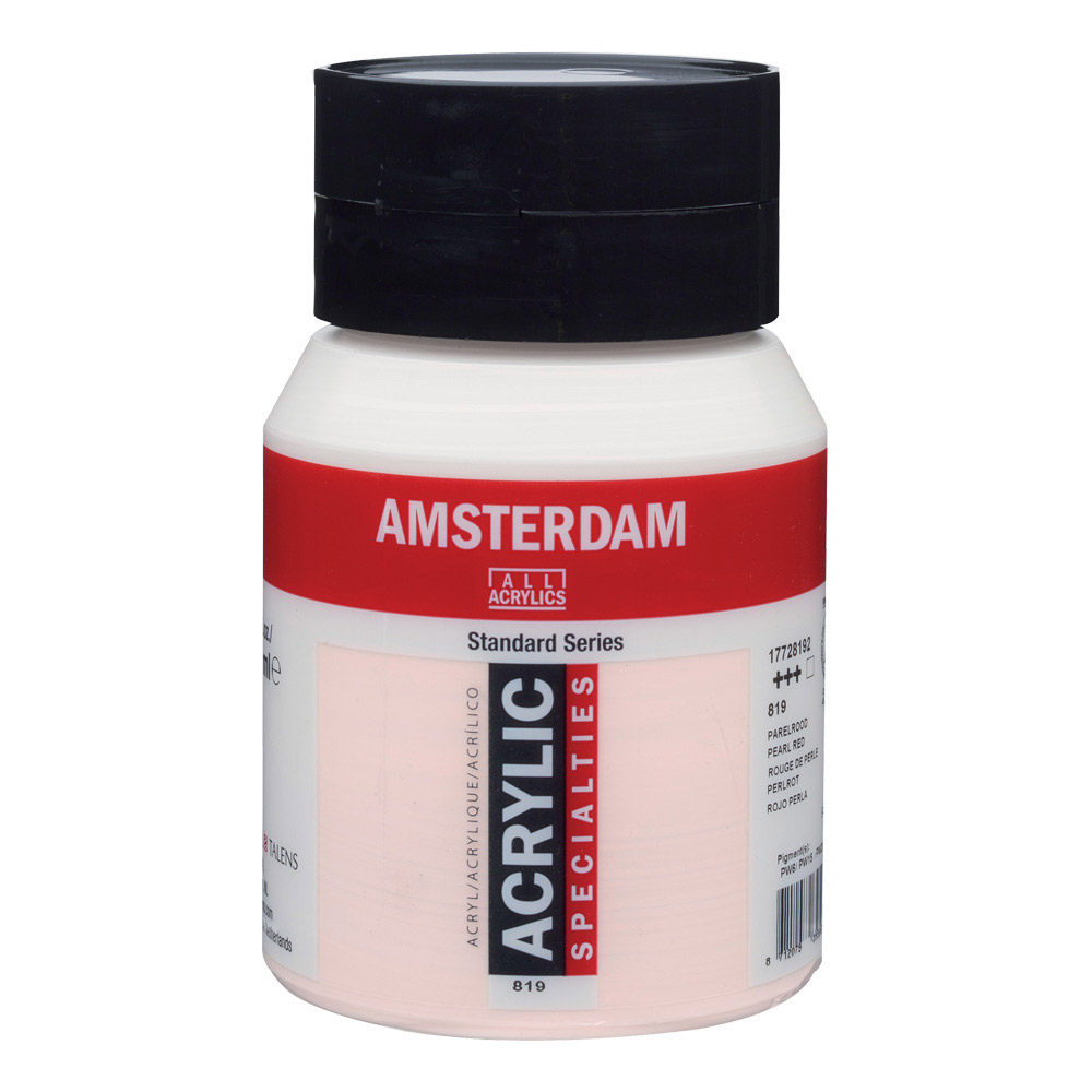 Amsterdam Acrylic 500 ml Pearl Red