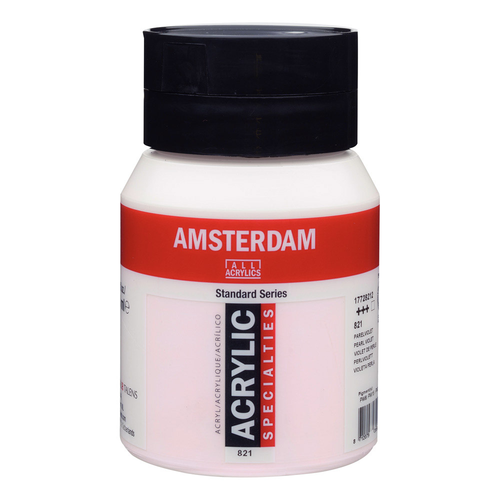 Amsterdam Acrylic 500 ml Pearl Violet