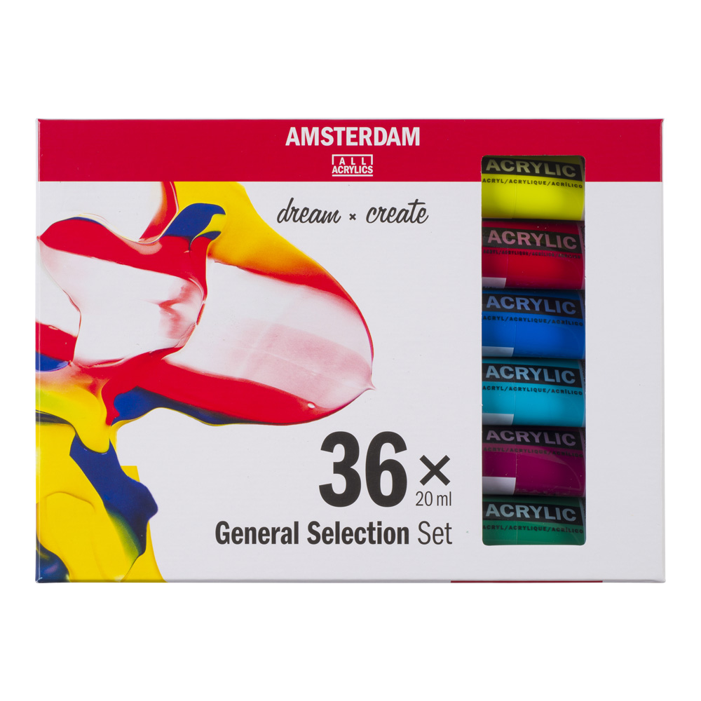 Amsterdam Acrylic 20 ml 36-Color Set