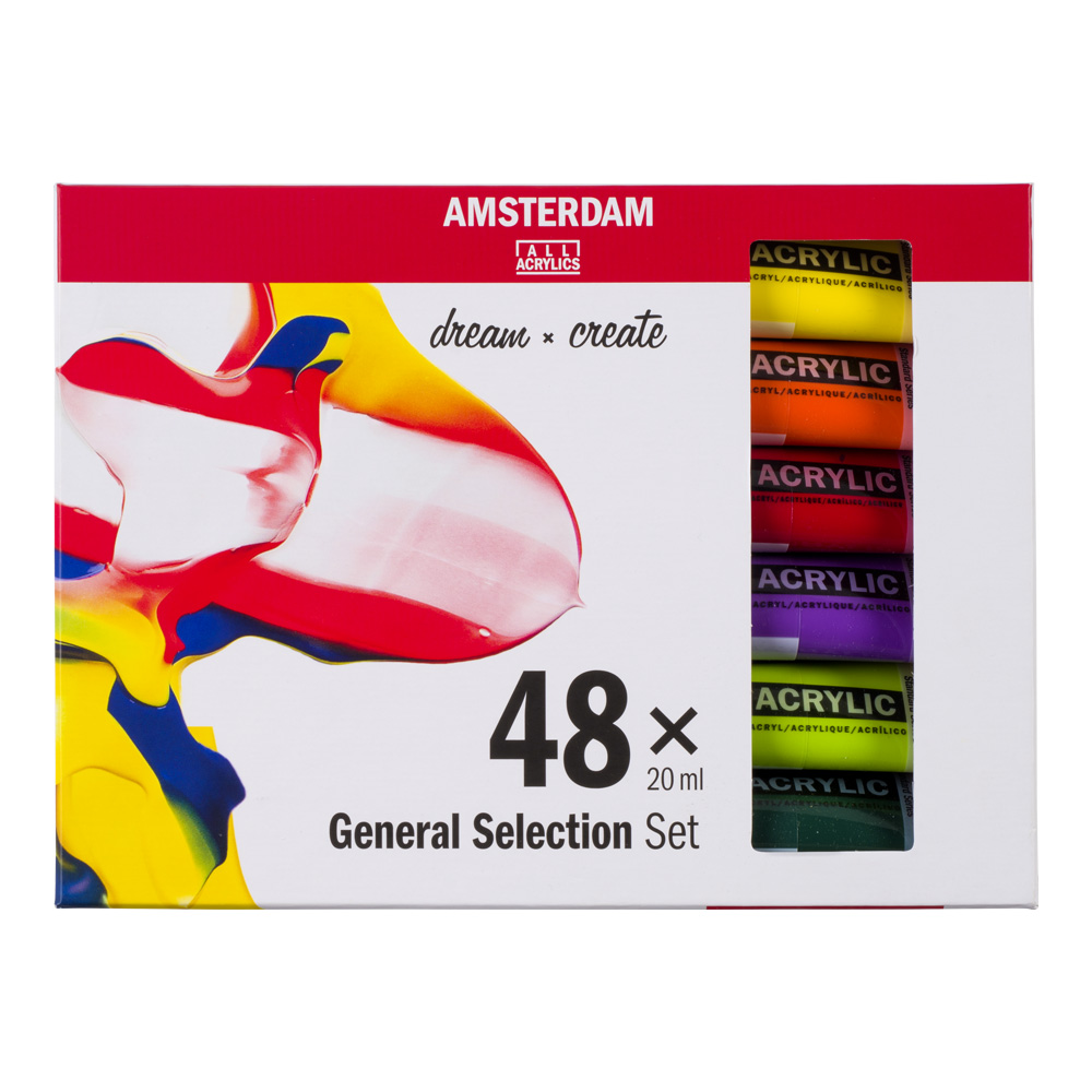 Amsterdam Acrylic 20 ml 48-Color Set