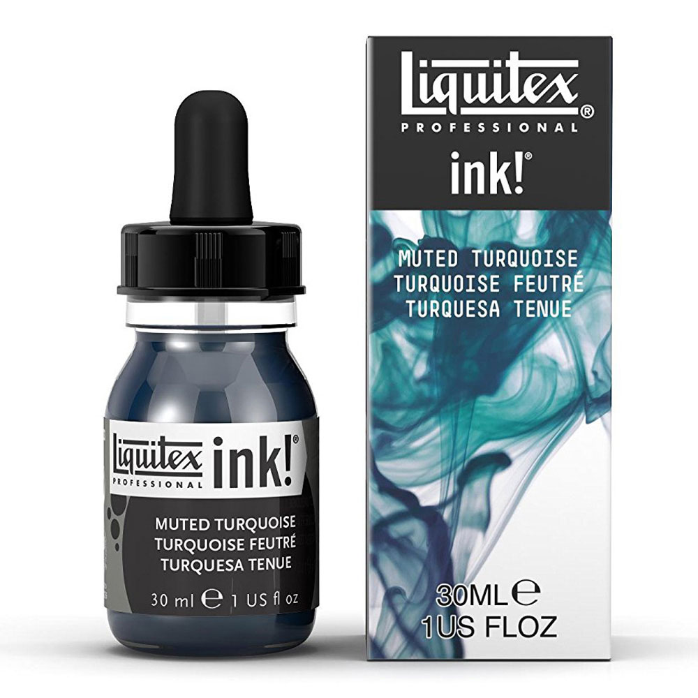 BUY Liquitex Acrylic Ink 30 ml Muted Turquoise