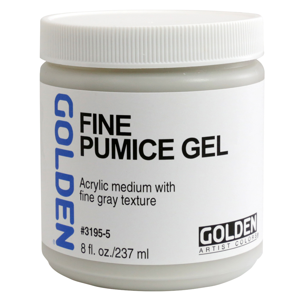 Golden Acryl Med 8 oz Fine Pumice Gel