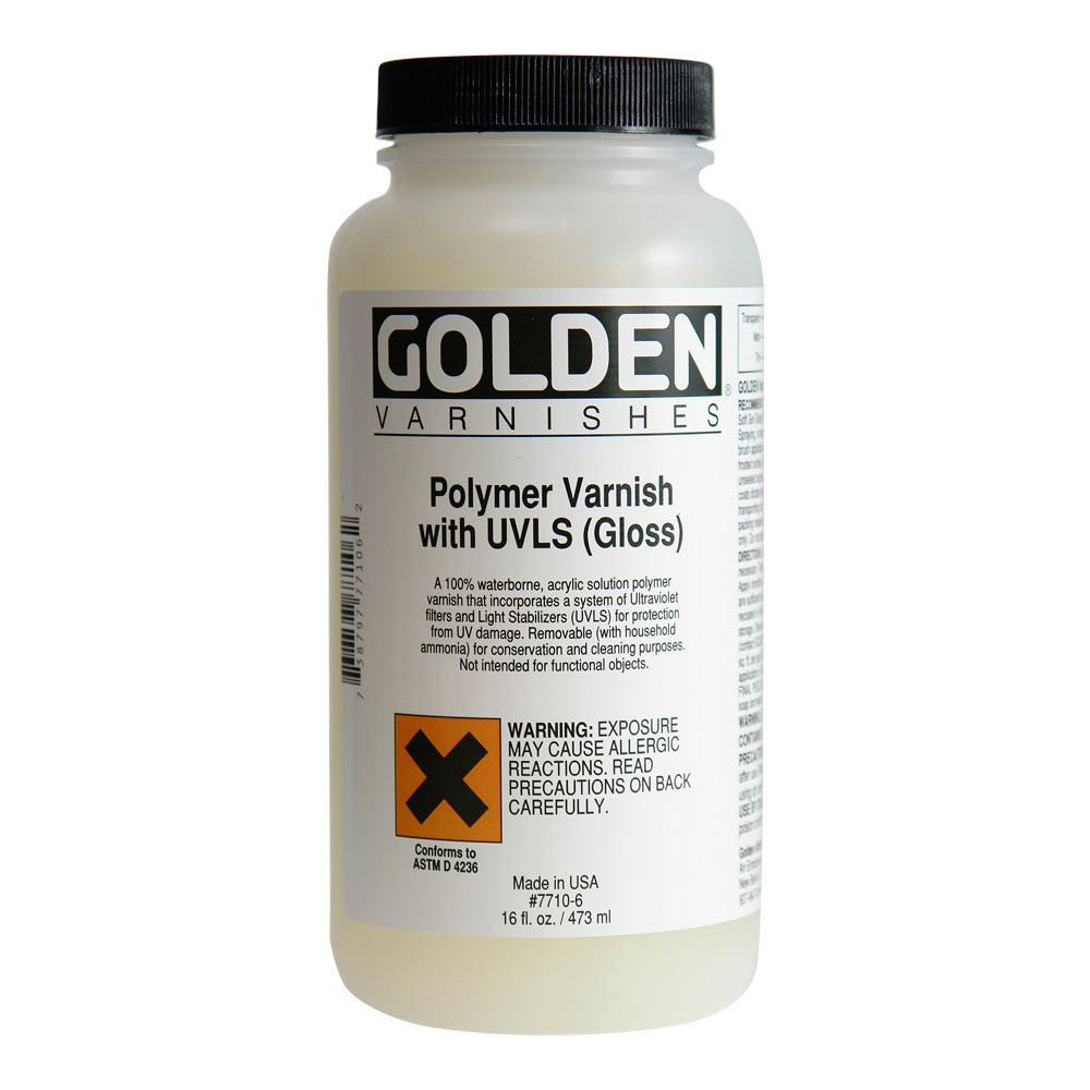 Golden Satin MSA Varnish with UVLS 8oz