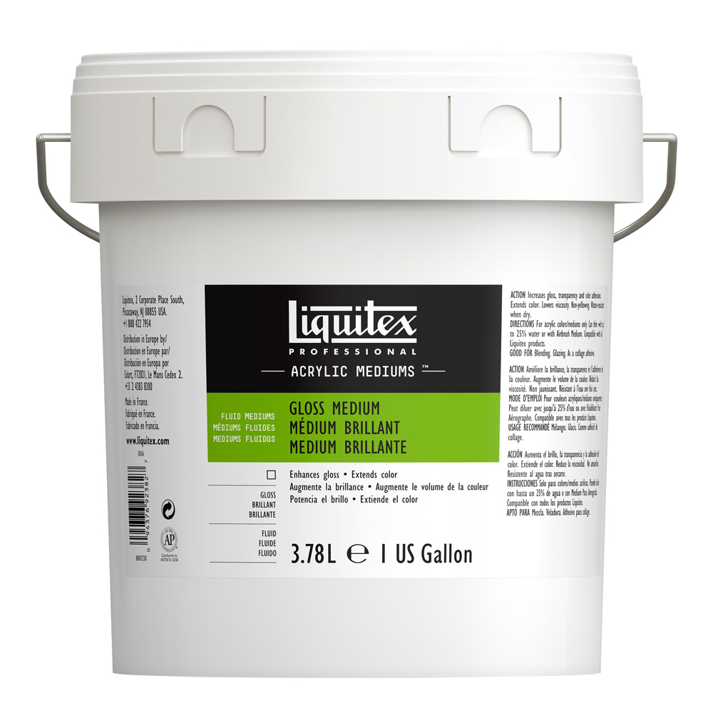 Liquitex Acrylic Fluid Mediums - Matte, 16oz