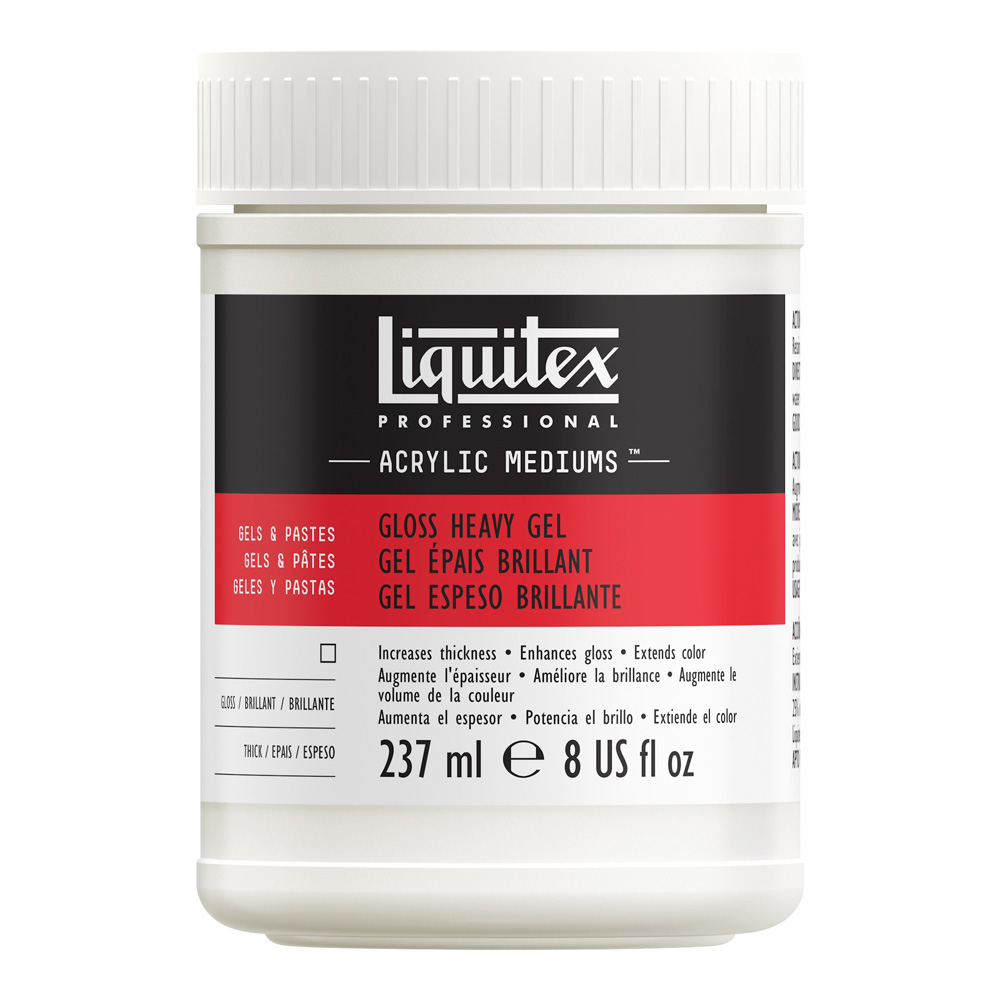 Liquitex Gloss Heavy Gel Medium 8 oz