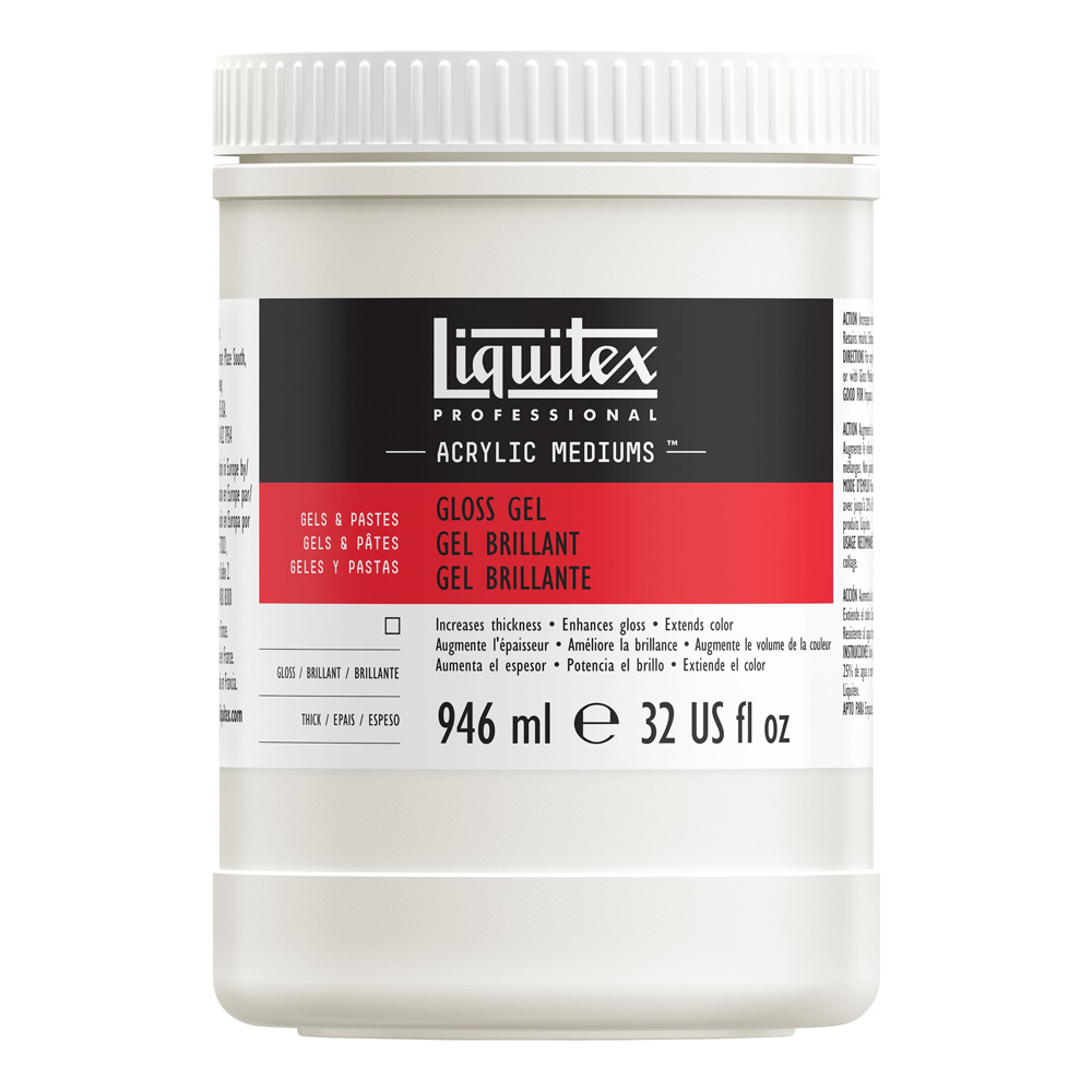 Liquitex Gloss Gel Medium 32 oz