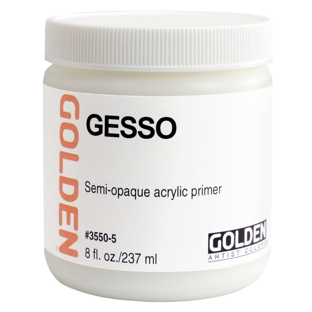 Golden Acrylic Gesso 8 oz