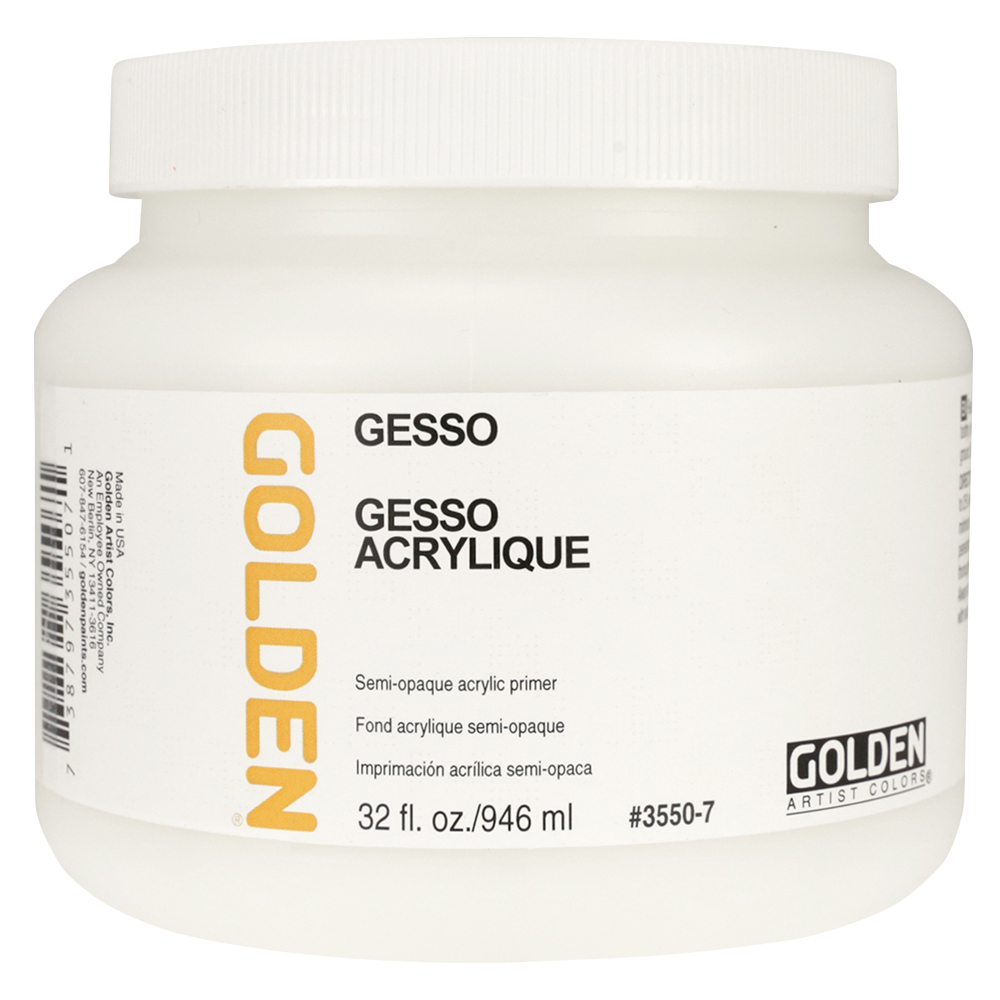 Golden Acrylic Gesso 32 oz