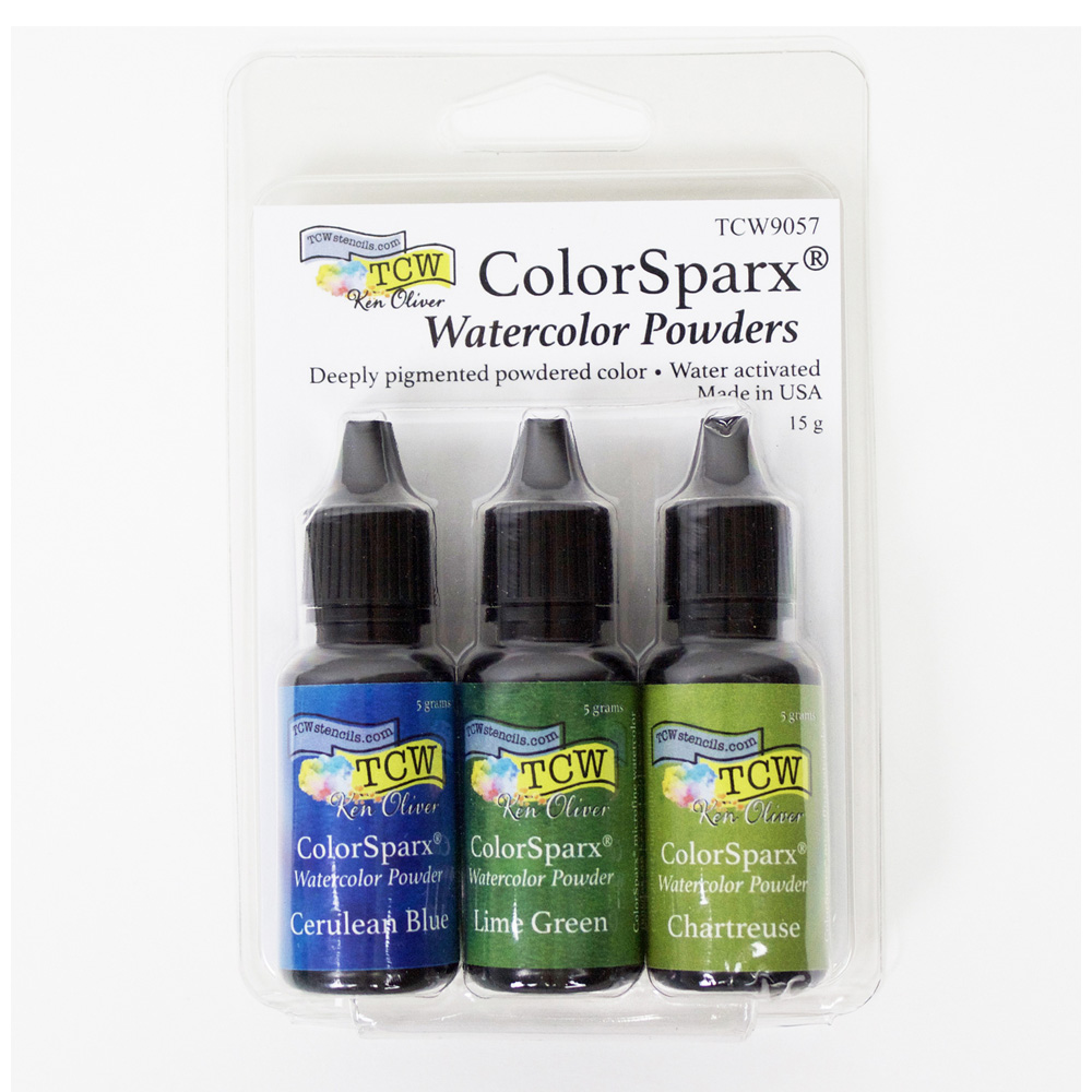 ColorSparx Watercolor Powder 3pk Poolside