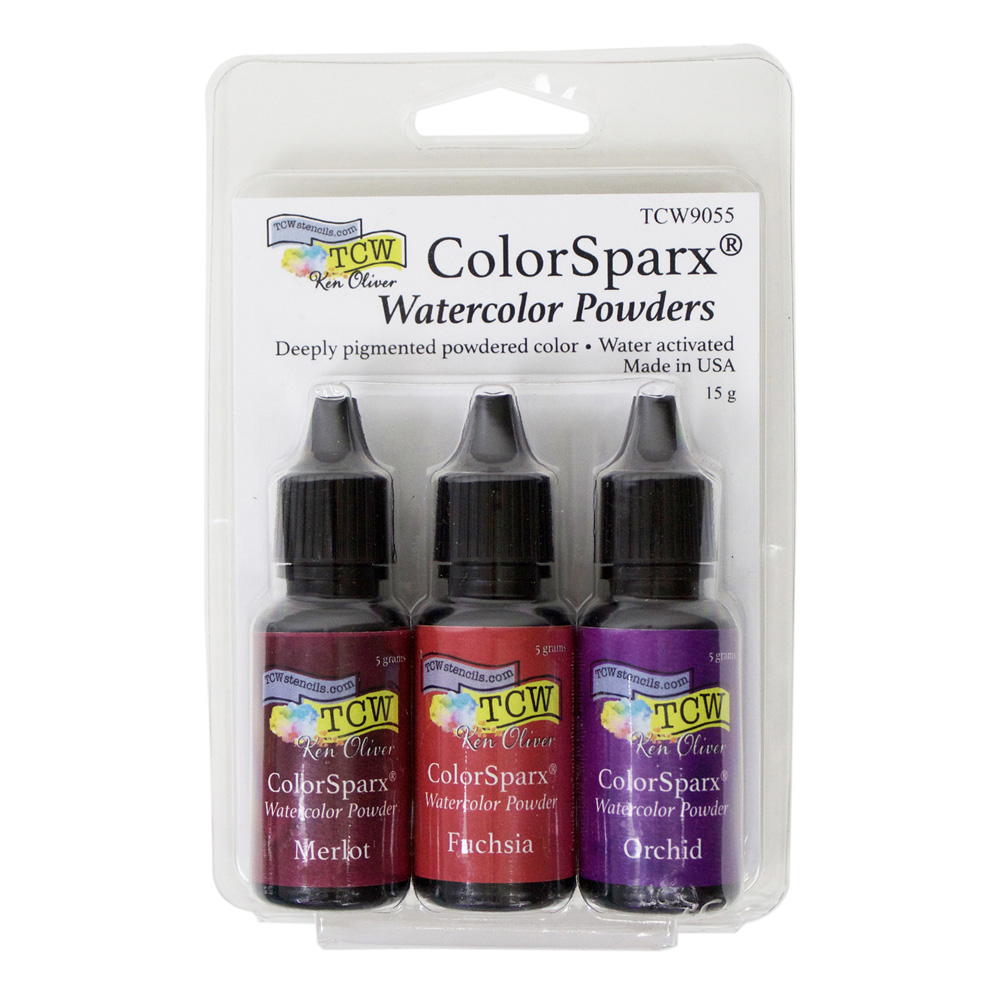 ColorSparx Watercolor Powder 3pk Berry Punch