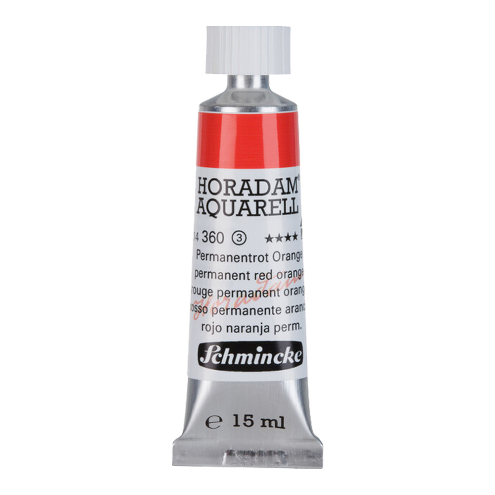 Horadam WC 15ml Permanent Red Orange