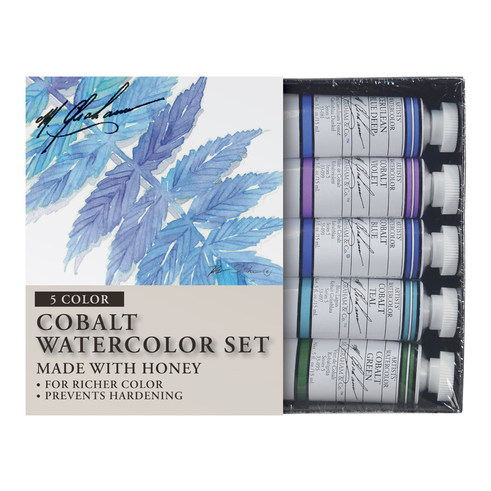 M. Graham Tube Wc Cobalt Mix Set 1/2 oz