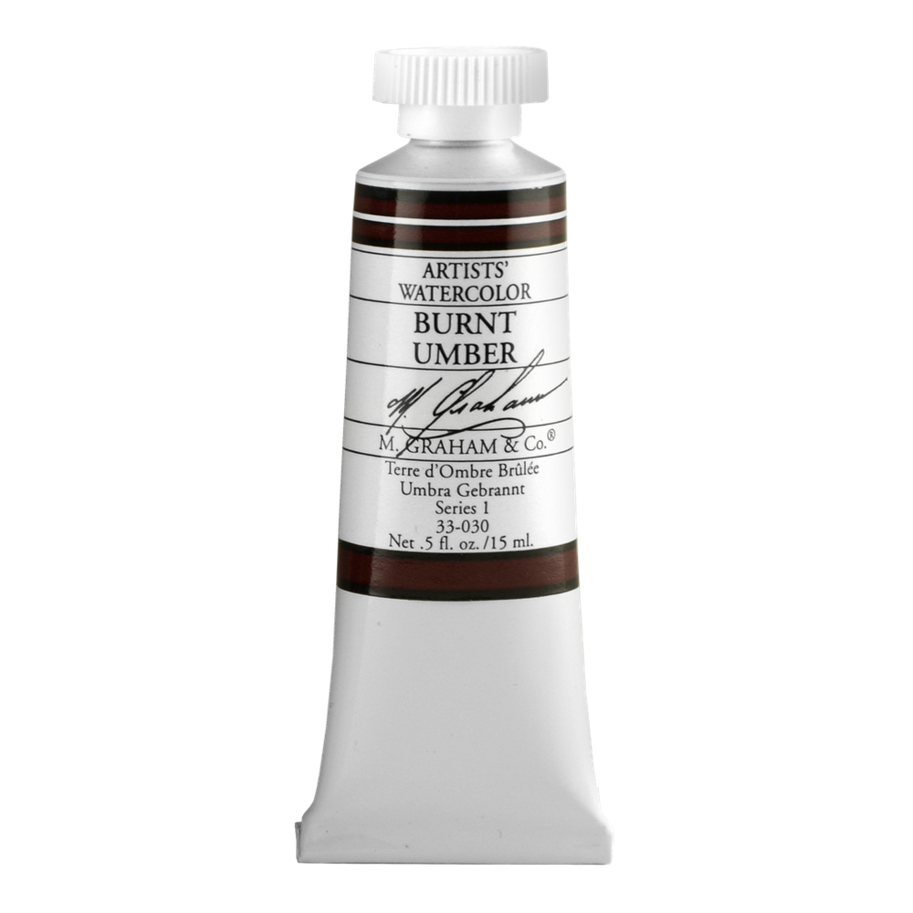 M. Graham W/C Burnt Umber 15 ml