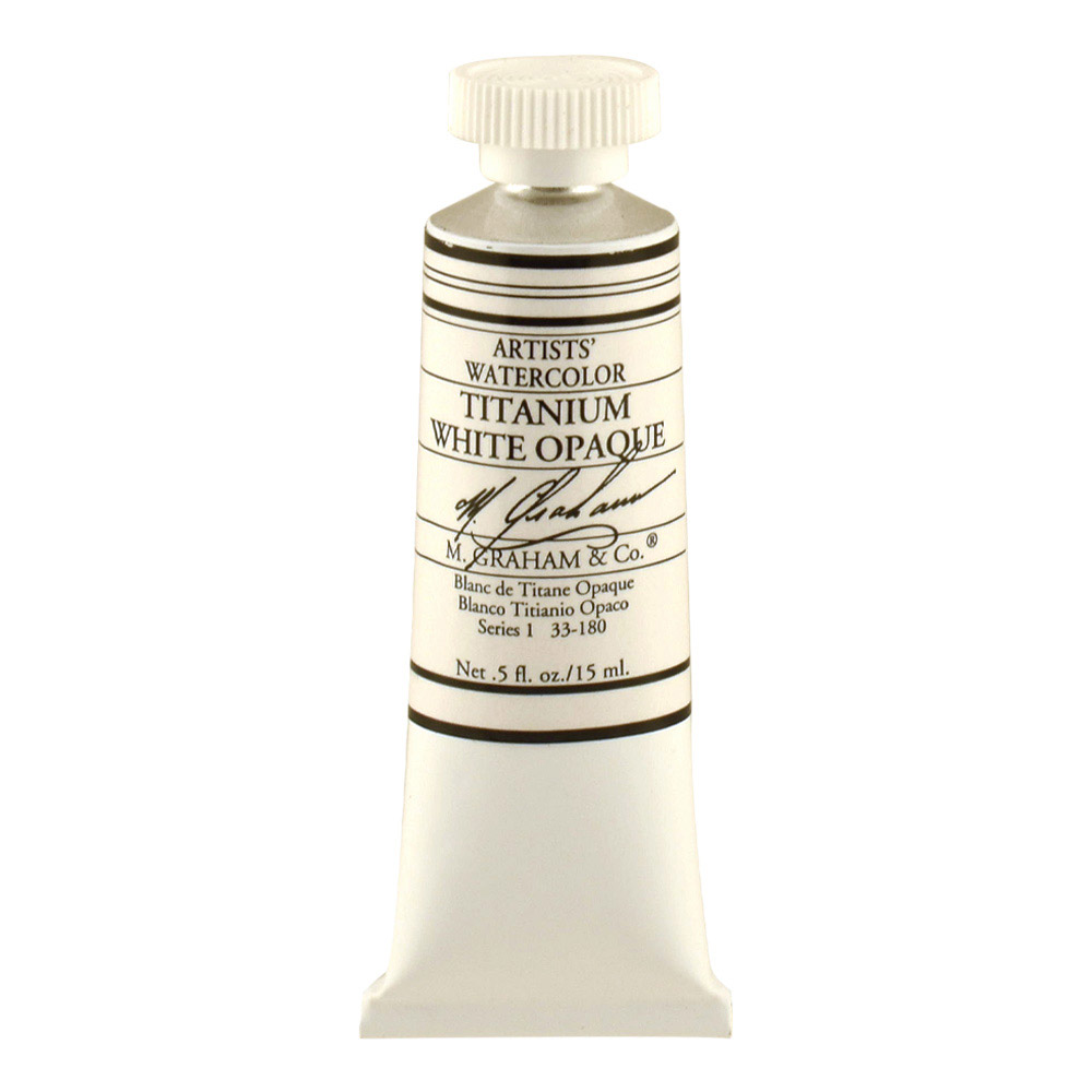 M. Graham W/C Titanium White Opaque 15 ml