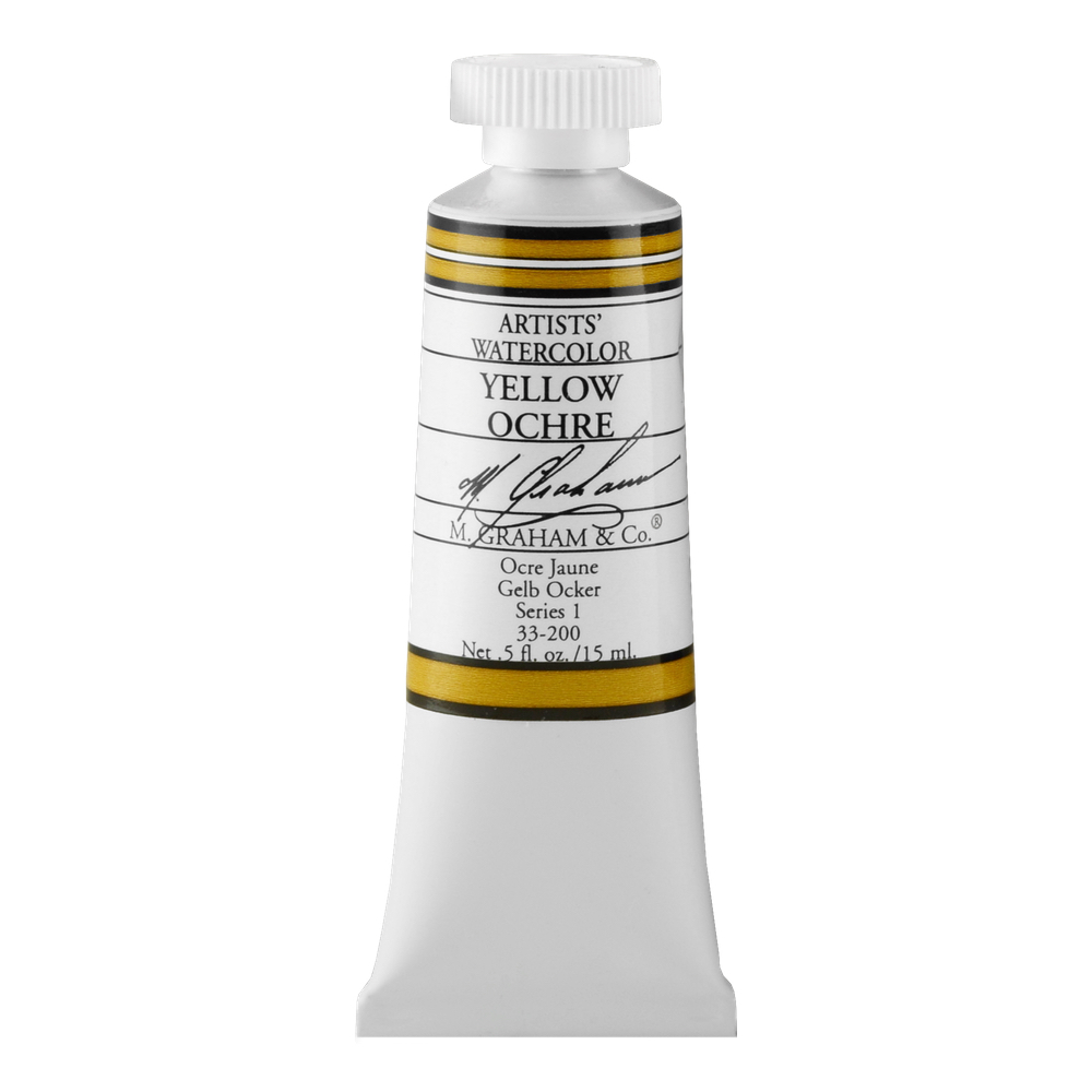 M. Graham W/C Yellow Ochre 15 ml