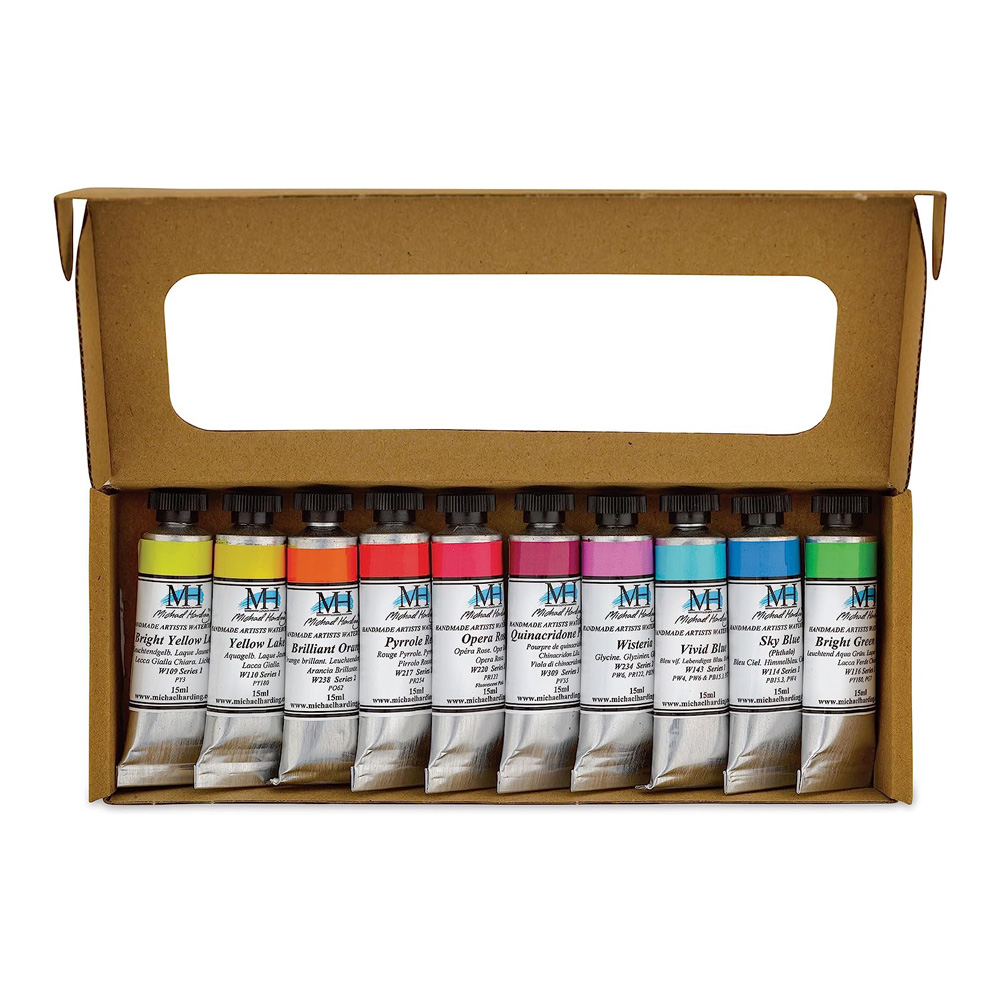 M Harding Watercolor Vivid Set of 10 Colors