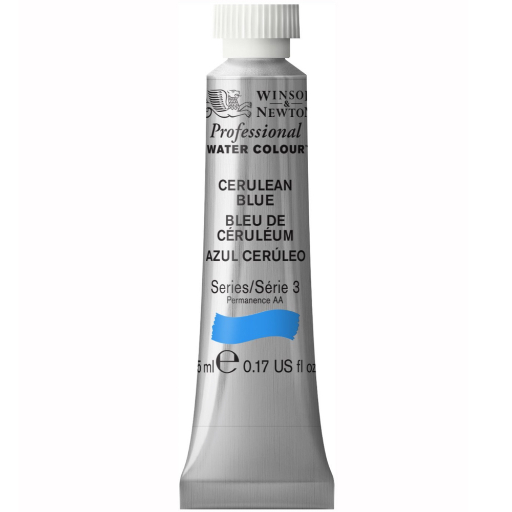 W&N Artist Watercolor 5 ml Cerulean Blue