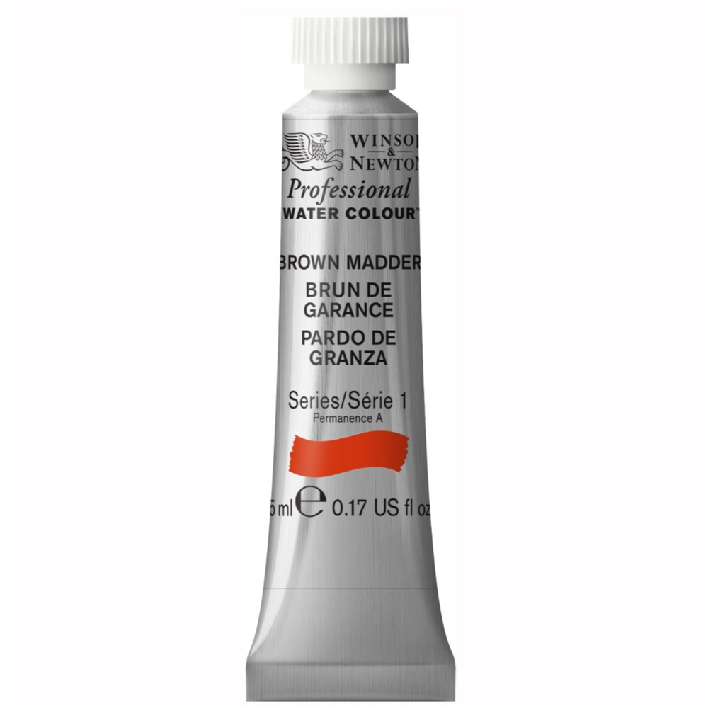 W&N Artist Watercolor 5 ml Brown Madder