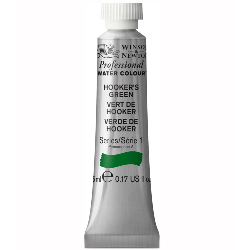 W&N Artist Watercolor 5 ml Hooker's Green