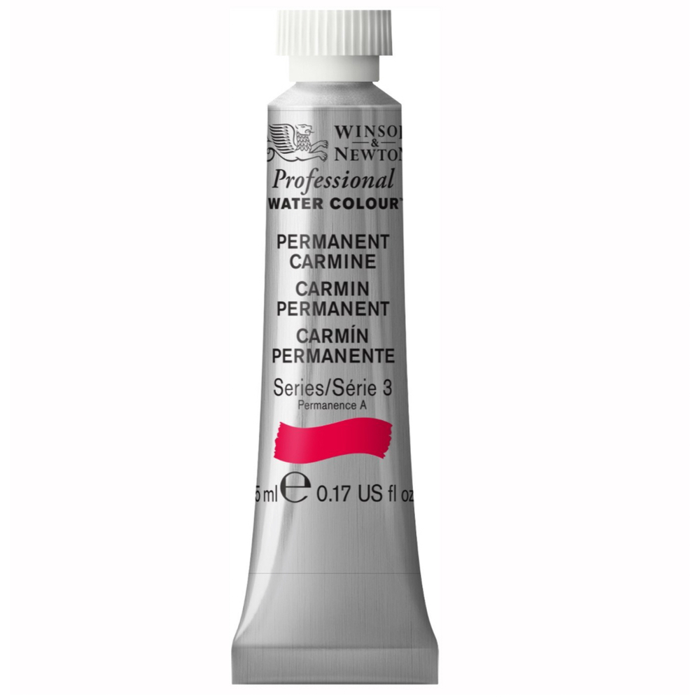 W&N Artist Watercolor 5 ml Permanent Carmine