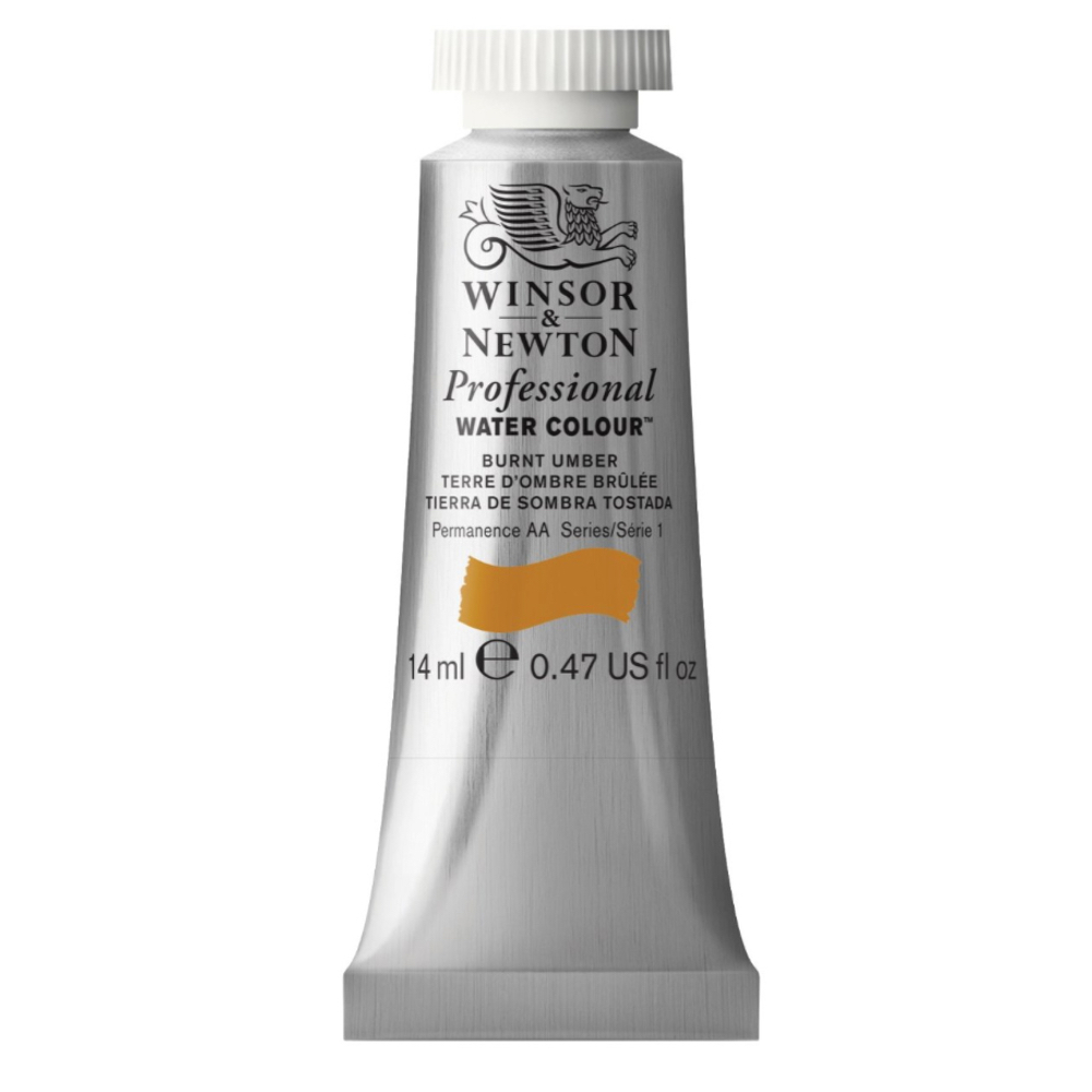 W&N Artist Watercolor 14 ml Burnt Umber