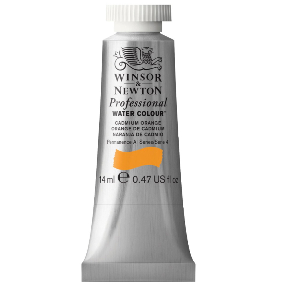 W&N Artist Watercolor 14ml Cadmium Orange