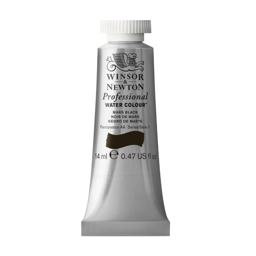 W&N Artist Watercolor 14 ml Mars Black