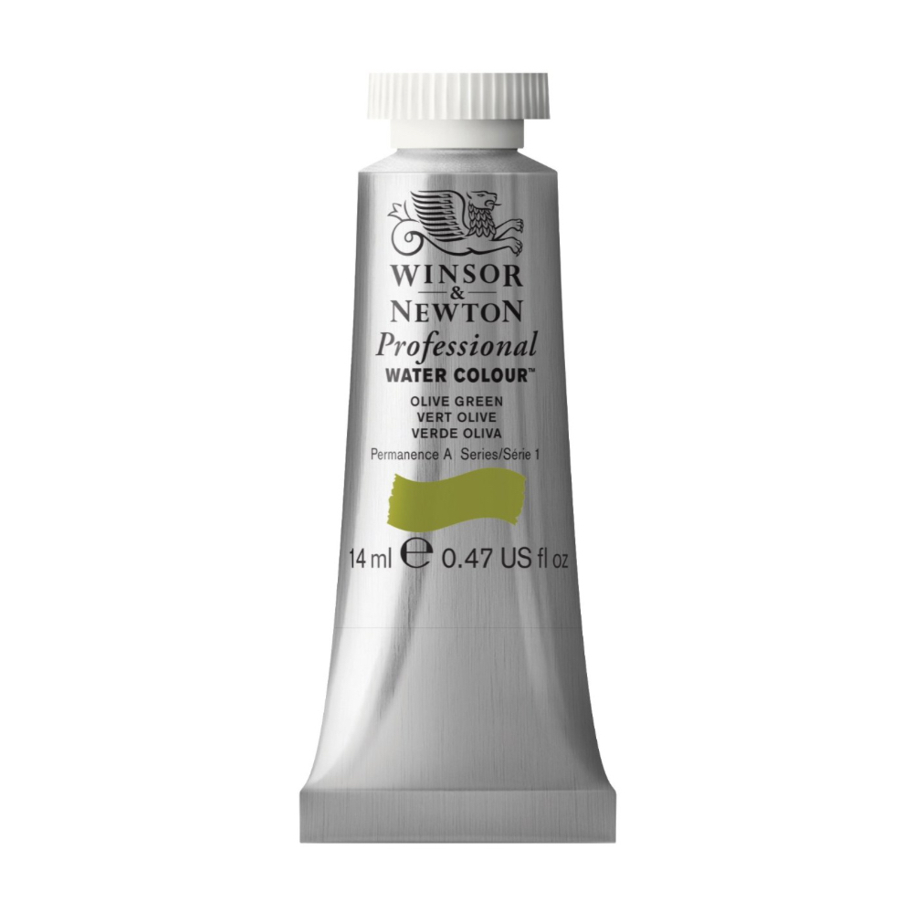 W&N Artist Watercolor 14ml Olive Green